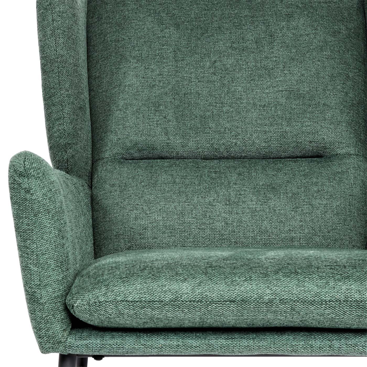 MCW-L62, breite Sitzkissen MCW abnehmbar grün Extra Loungesessel Sitzfläche,
