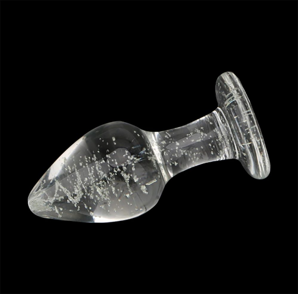 Analplug "Glow Dark" Luminous Glas leuchtet Sandritas Dunkeln in im aus Plug Analplugs the Butt
