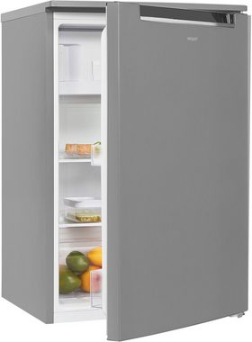 exquisit Kühlschrank KS15-4-E-040D inoxlook, 85,0 cm hoch, 55,0 cm breit, Energieeffizienzklasse D, 116 Liter Nutzinhalt, 4 Sterne Gefrieren
