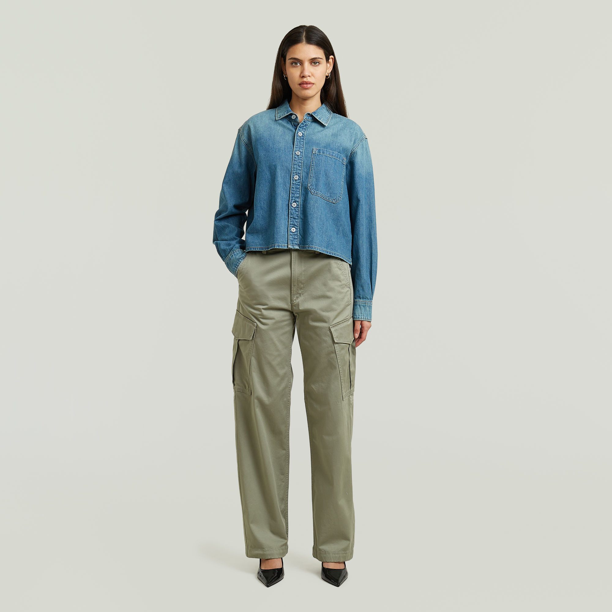 G-STAR Cargohose Loose Cargo Wmn im Straight Fit – Bild 4 von 5