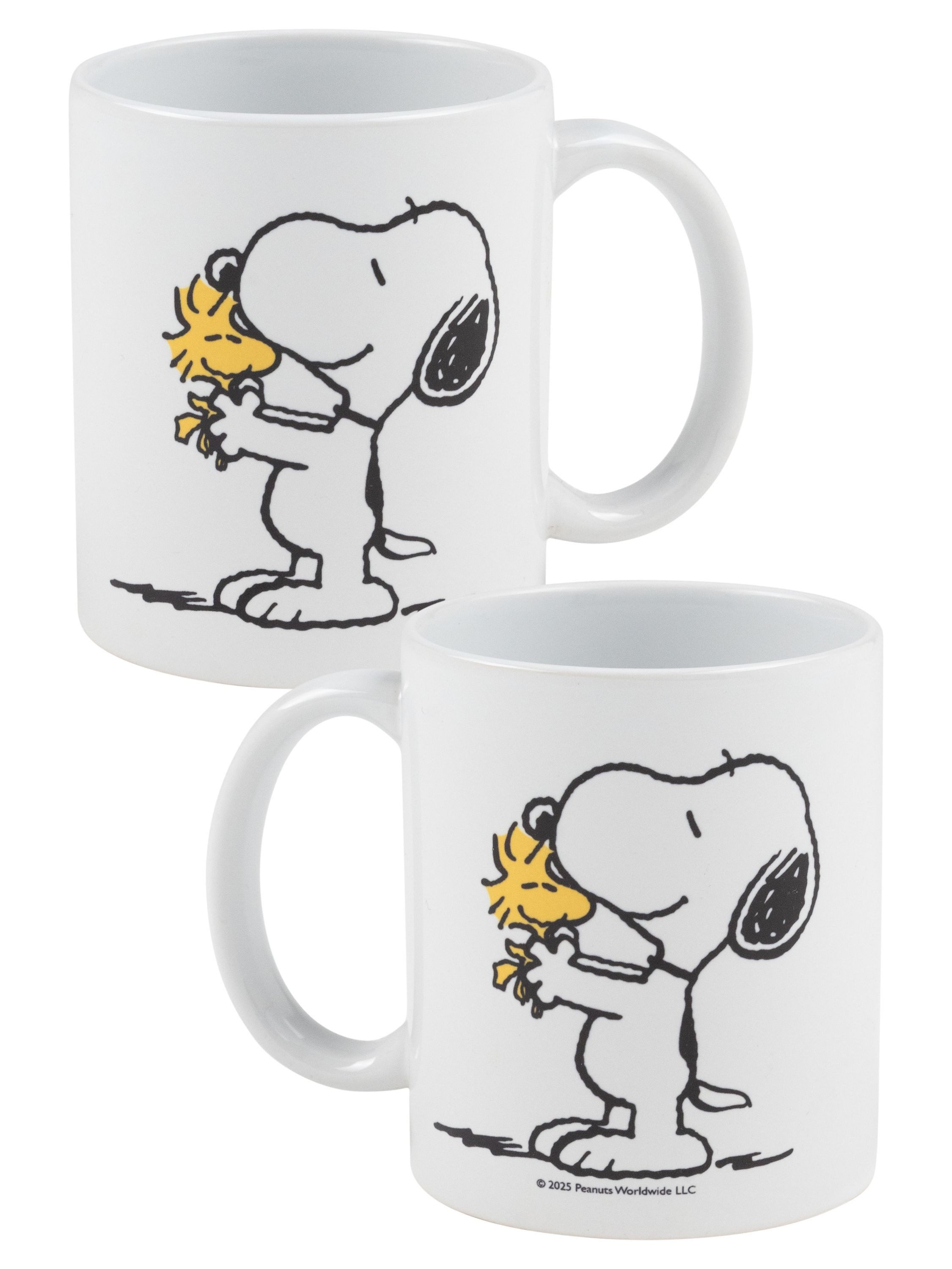 Tasse The Peanuts Snoopy Tasse Woodstock Kaffeetasse Becher 320 ml