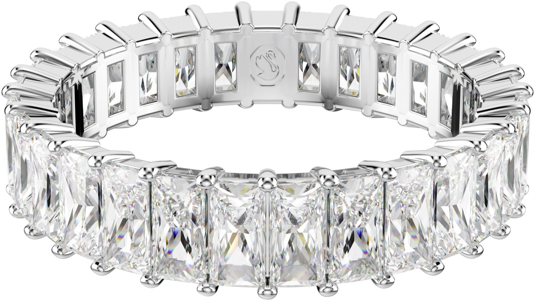 Swarovski Fingerring Schmuck Geschenk Matrix Ring, mit Swarovski® Zirkonia günstig online kaufen