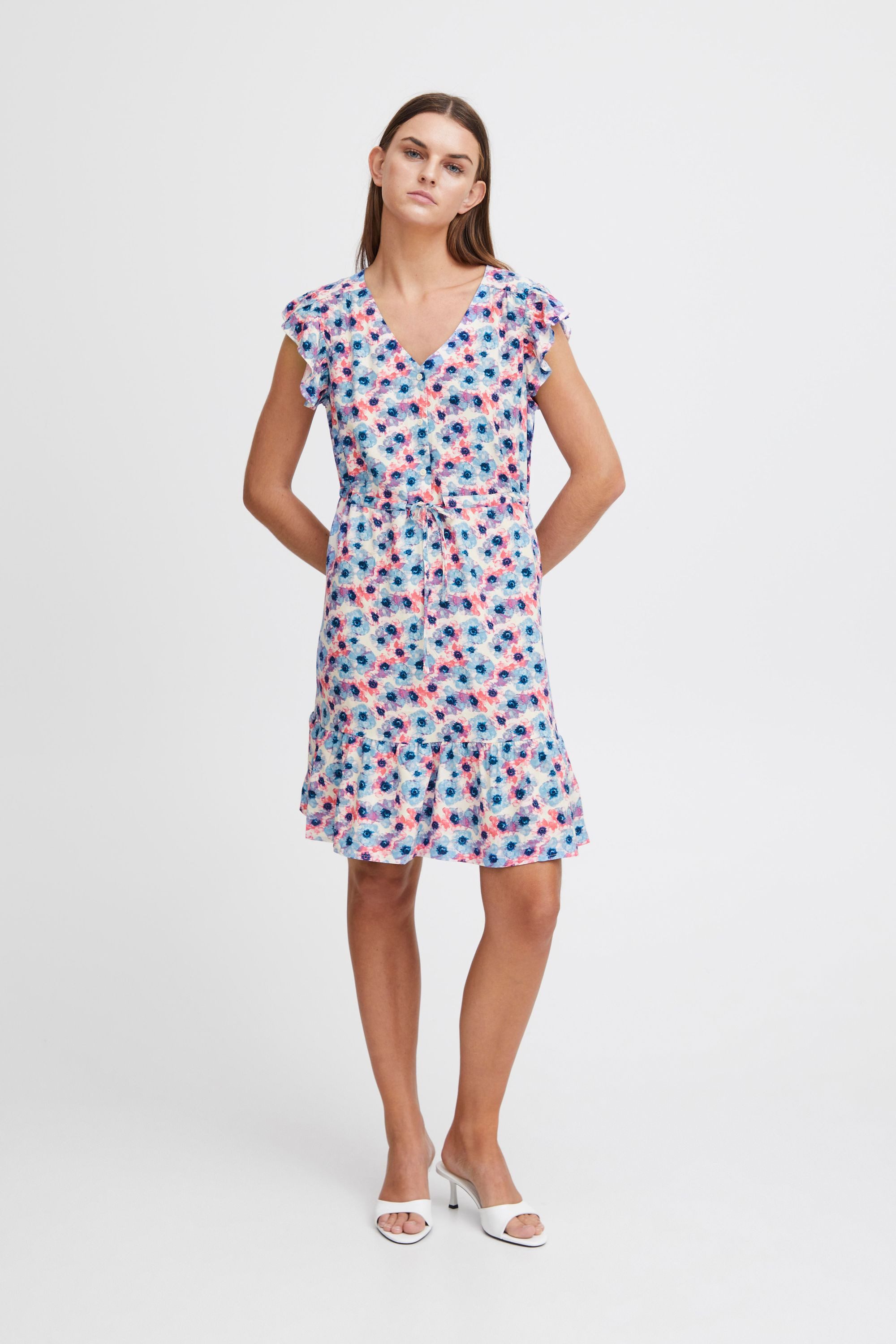 Ichi Blusenkleid IHVERA DR32 sommerliches Kleid günstig online kaufen