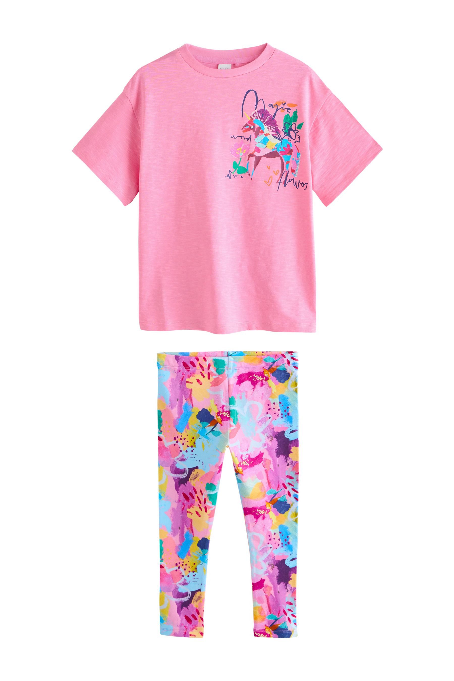 Next Shirt & Leggings T-Shirt und Leggings im Set (2-tlg)