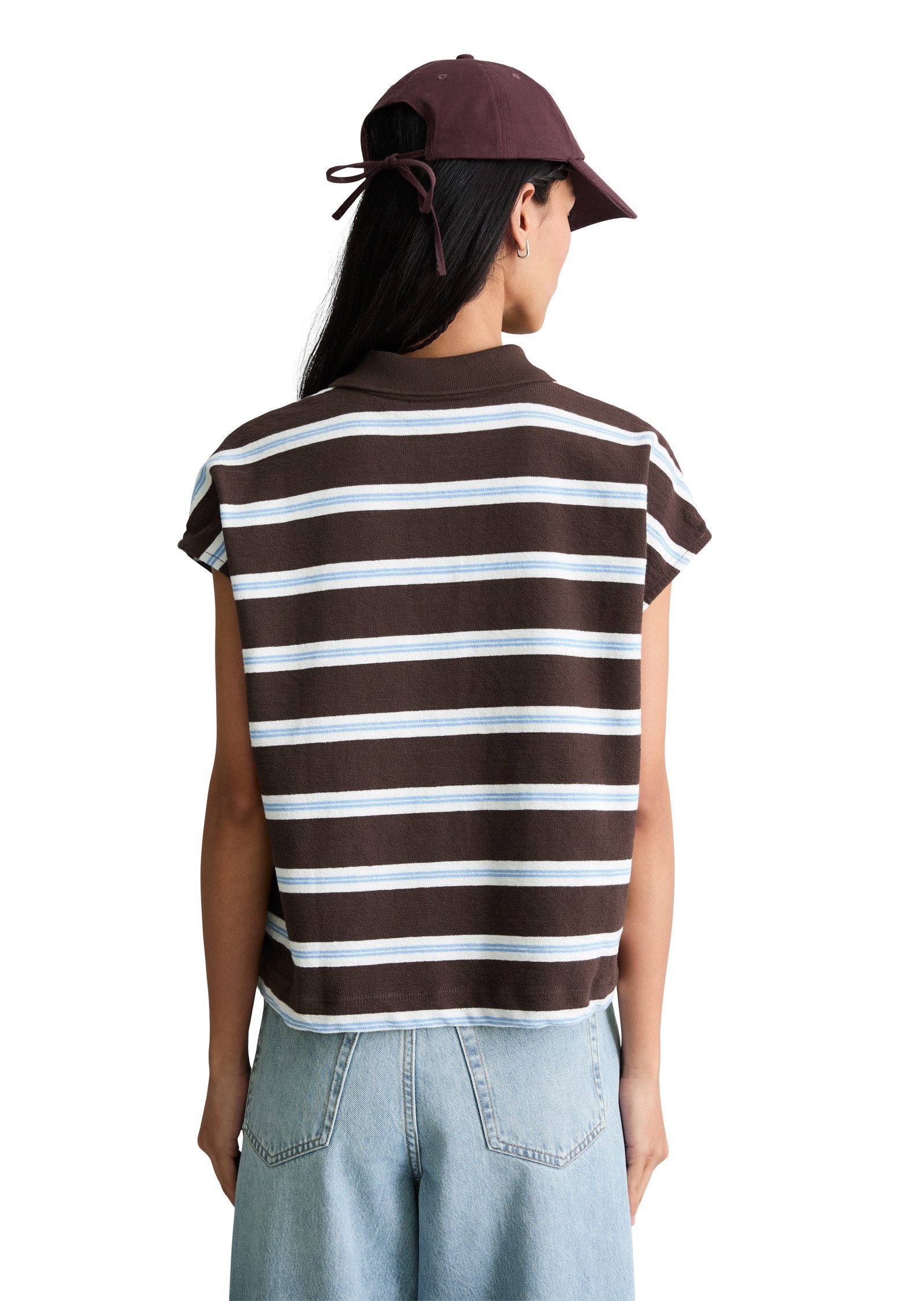 Marc O'Polo DENIM Poloshirt aus schwerem Single Jersey
