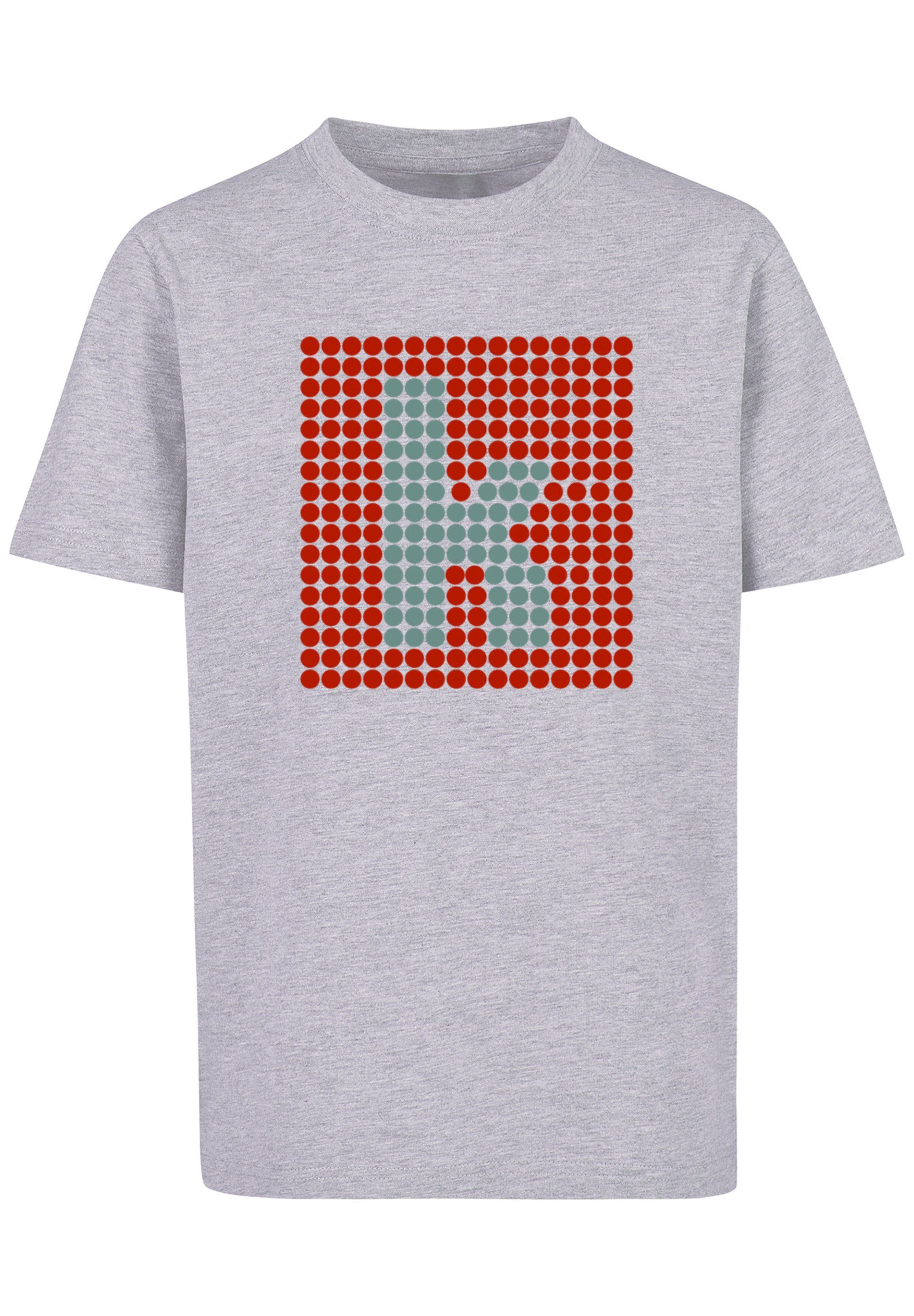 The heather Band Killers grey K Print F4NT4STIC T-Shirt Black Glow Rock