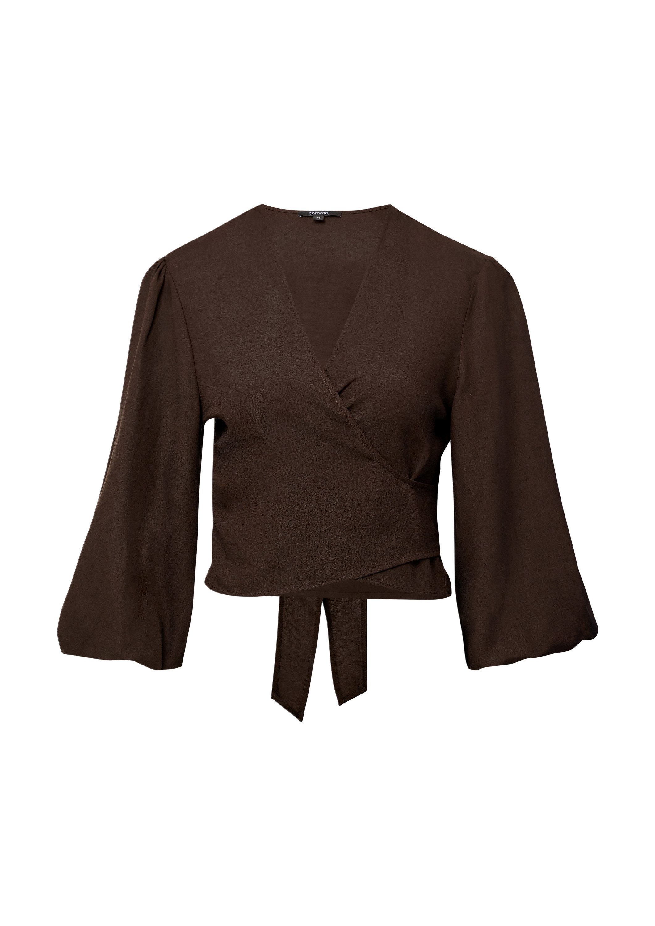 comma Kurzarmbluse Bluse (1-tlg) günstig online kaufen