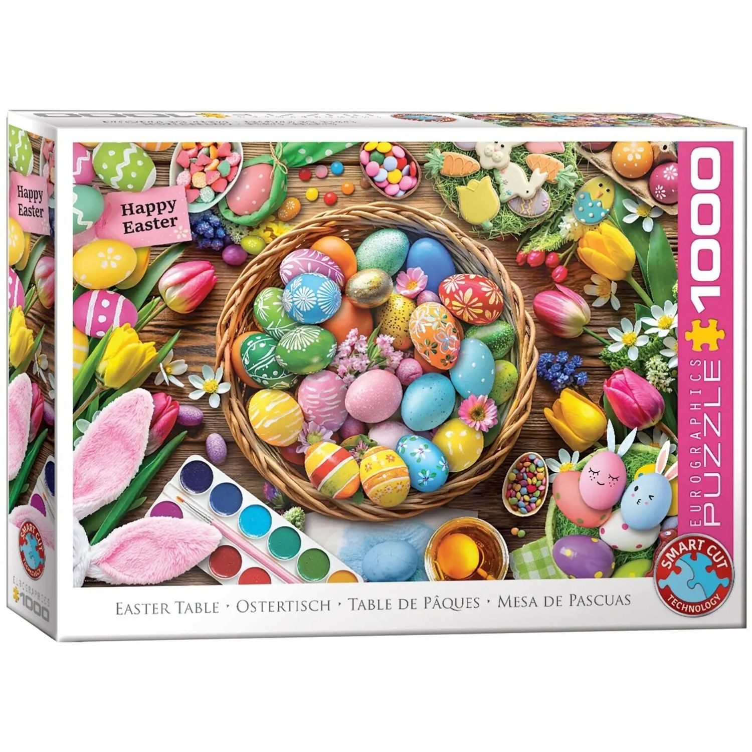 EUROGRAPHICS Puzzle Ostertisch, 1000 Puzzleteile