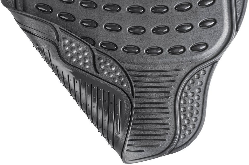 WALSER Universal-Fußmatten Spartakus (4 St), Kombi/PKW, universal passend,  Schütz den Fußraum vor Verschmutzung und Nässe