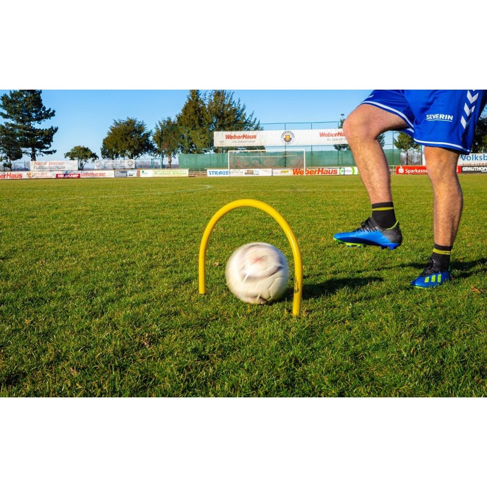 Trainingshilfe Fussball-Passbogen Set - 6 Stück