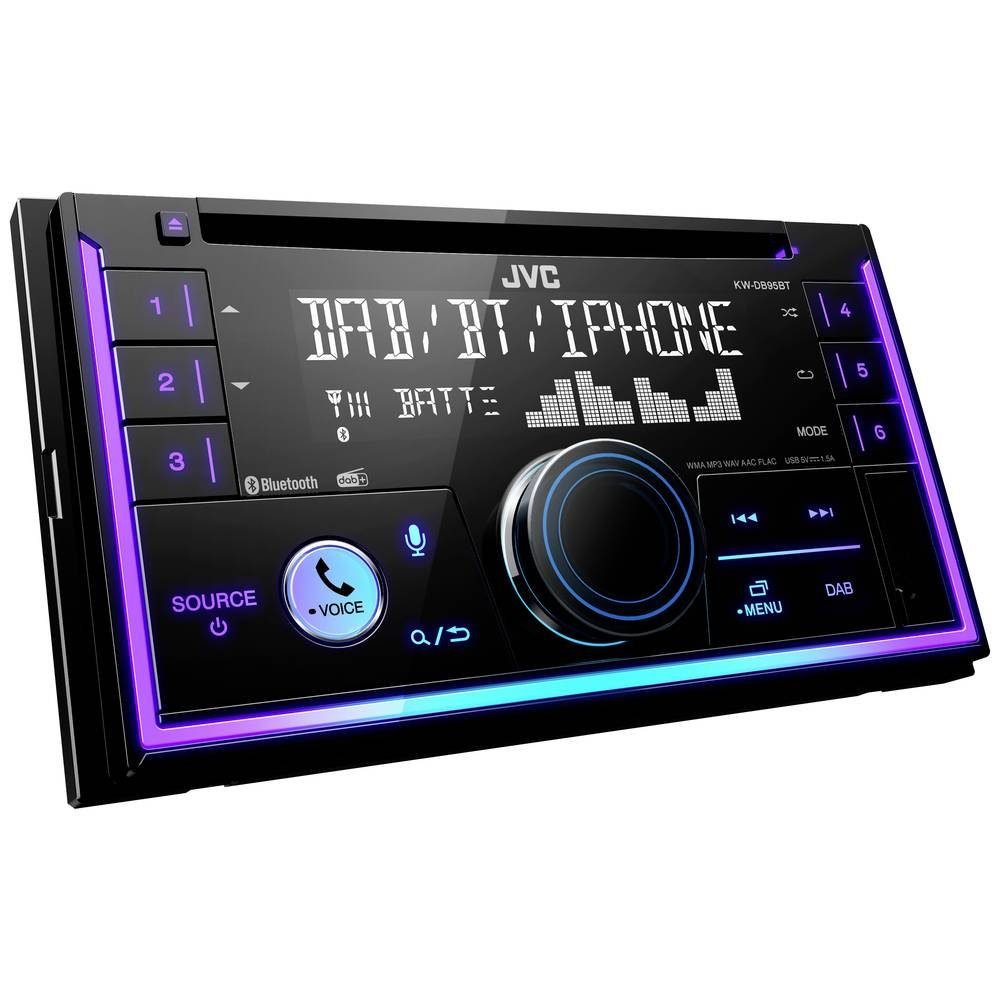 KD-DB95BT Doppel-DIN CD-Receiver Autoradio