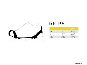 Delphin.sk Spikes GRIPS Anti-Rutsch-Überzüge 36-48 Schuhspikes Eiskrallen Schuhkrallen (Spar-Set), kompatibel von Freizeitschuhen bis hin zu den Wanderstiefeln