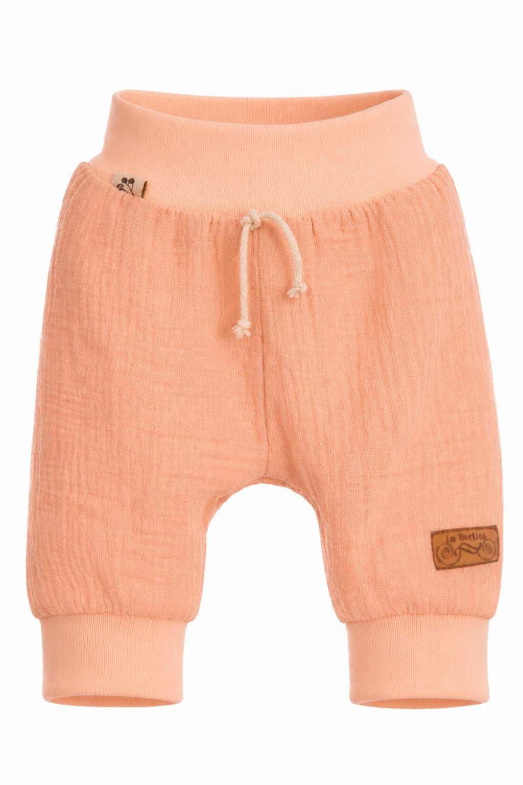 La Bortini Schlupfhose Baby Hose Pumphose aus Musselin Babyhose unisex für Neugeborene luftig, sommerlich, weich, 44 50 56 62 68 74 80 86