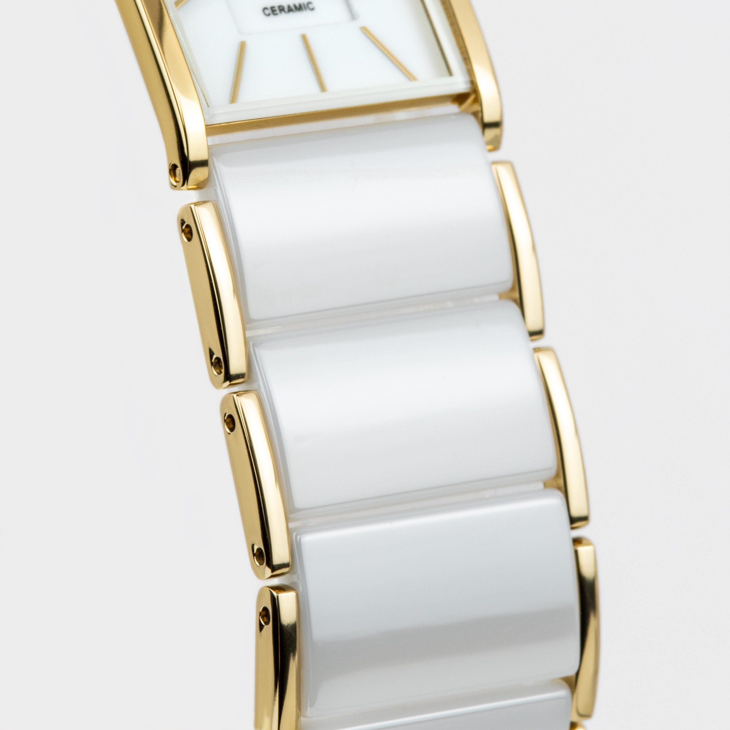 Jacques Lemans Quarzuhr Dublin 1-2214D, Armbanduhr, Damenuhr, Keramik, analog