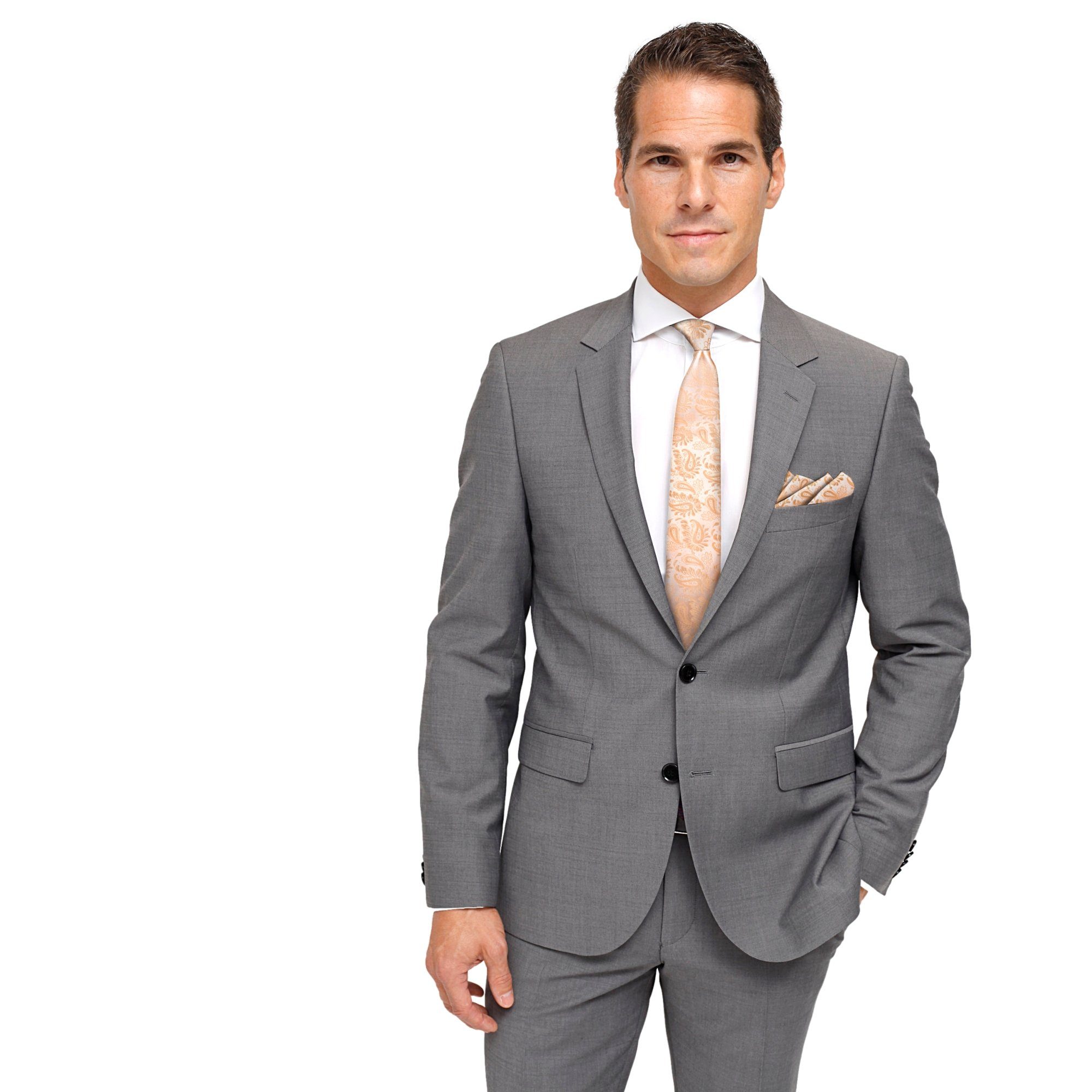 GASSANI Krawatte Hochzeitskrawatte Paisley Festlich, Herren-Krawatte Hochze günstig online kaufen