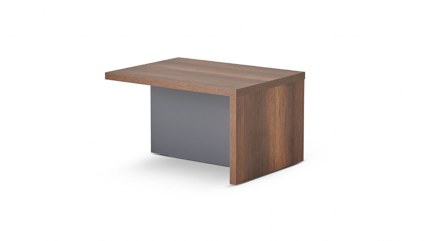 JVmoebel Stehpult Rechteckiger Couchtisch in Braun und Grau aus MDF (1-St), Made in Europe