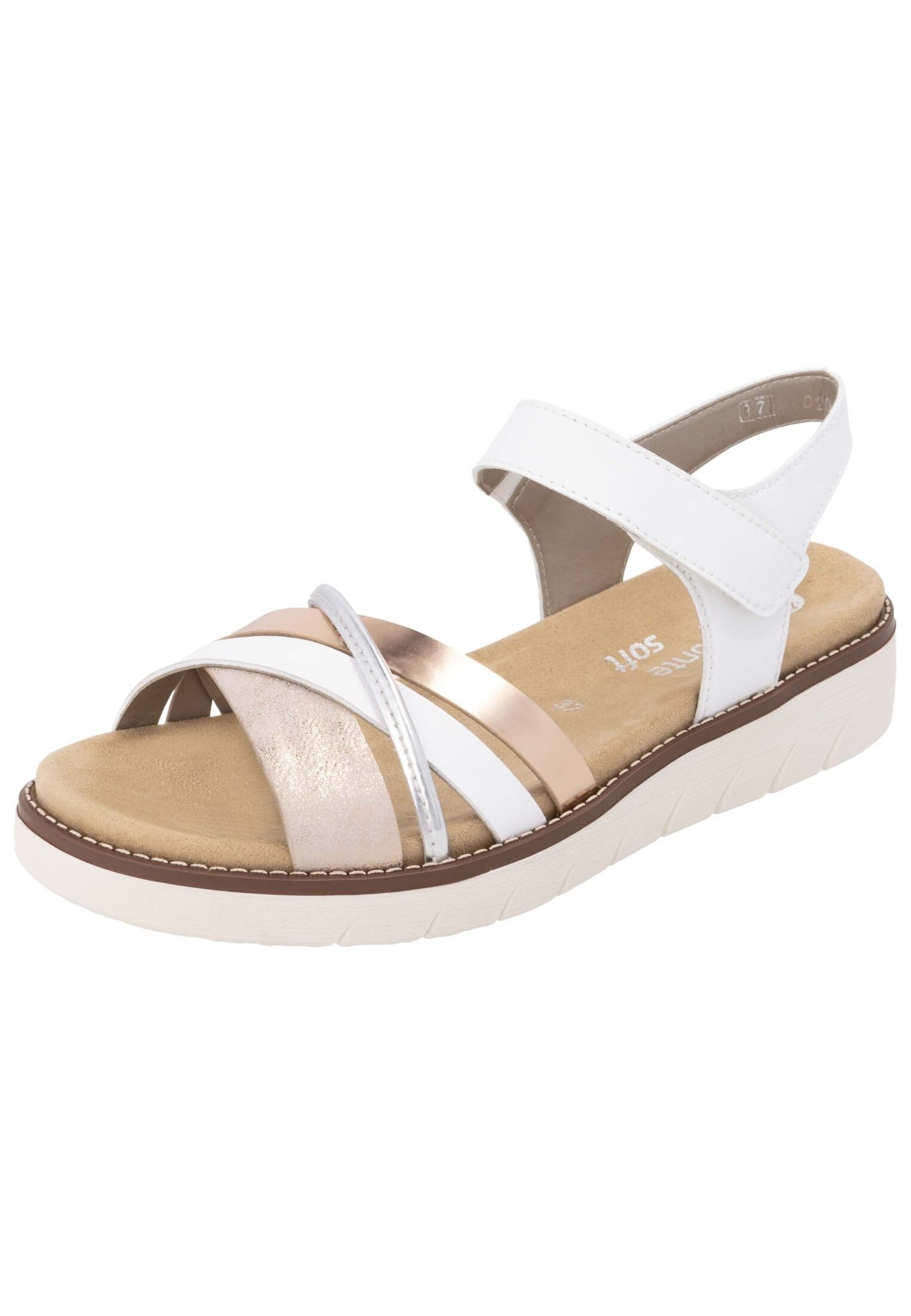 Remonte Sandalen Lederimitat Riemchensandalette günstig online kaufen