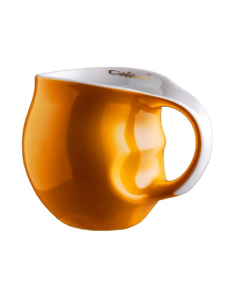 Colani Tasse Luigi Colani Kaffeebecher Porzellanserie "ab ovo", Porzellan, spülmaschinenfest, mikrowellengeeignet orange