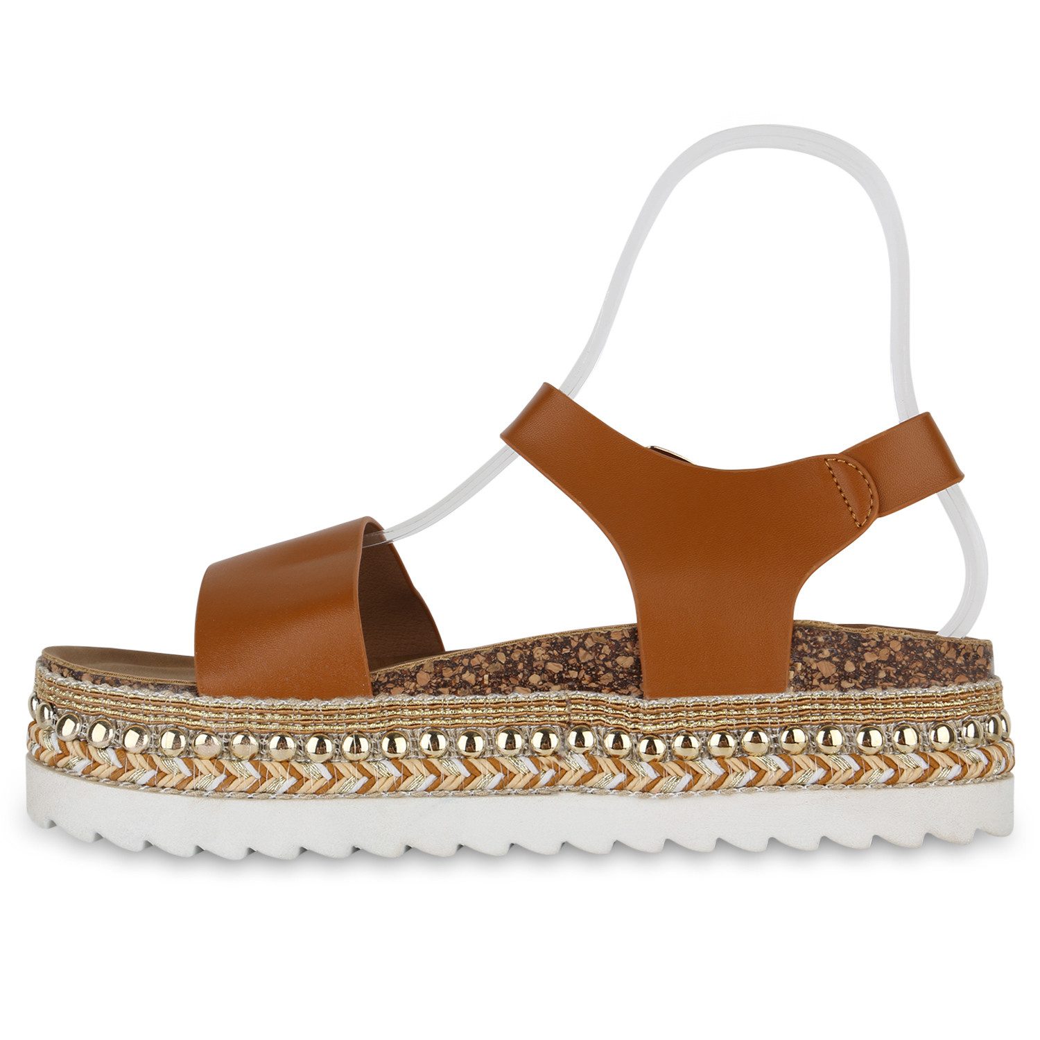 VAN HILL 841032 Plateausandaletten Schuhe günstig online kaufen