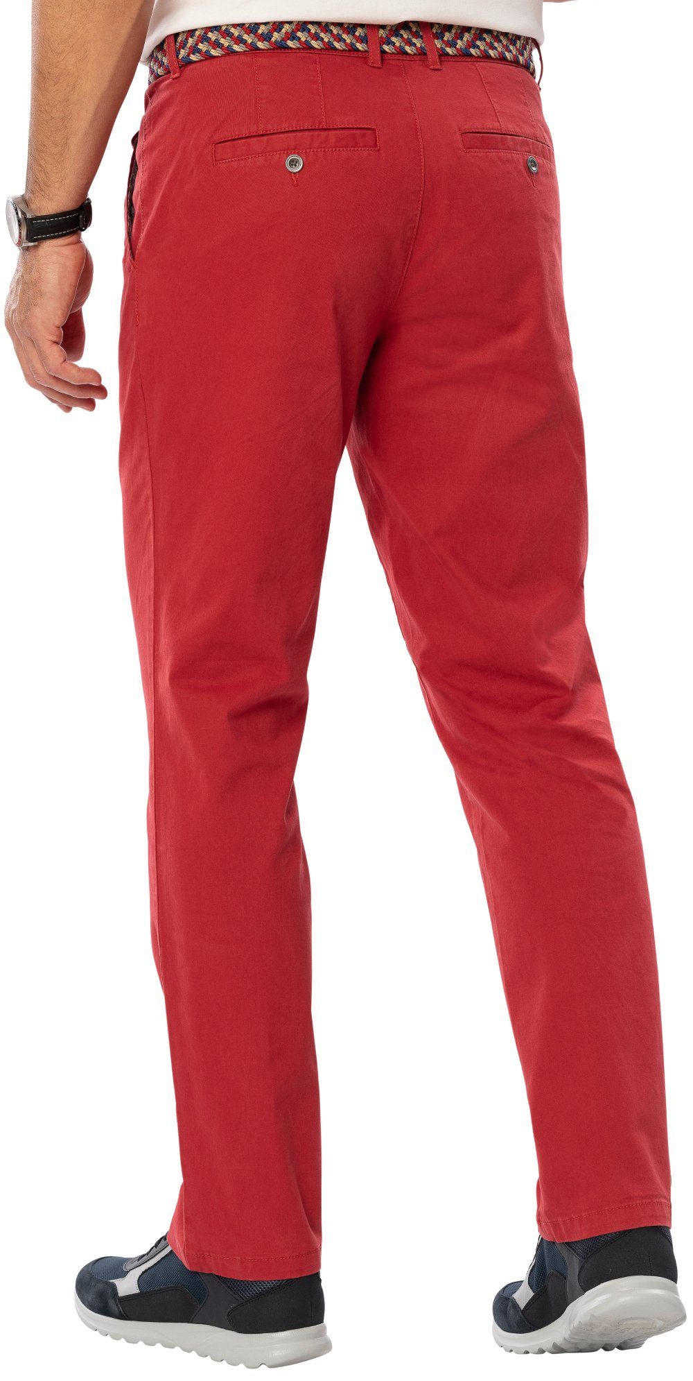 Suprax Chinos in Regular-fit-Passform, im Chino-Stil und mit mehrfarbigem F günstig online kaufen