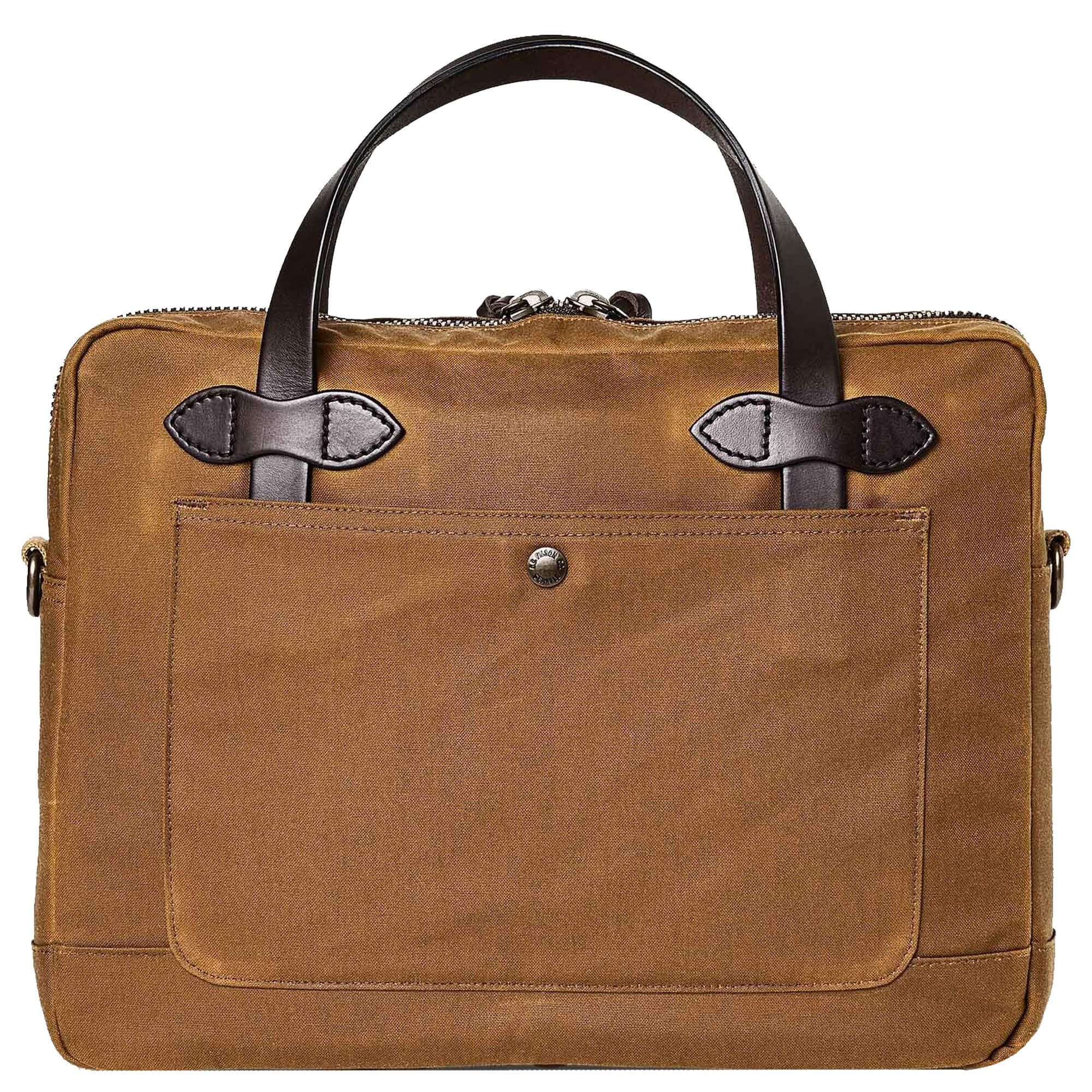 Filson Aktentasche Tin Cloth - Aktentasche 15.6" 45 cm (dark tan)