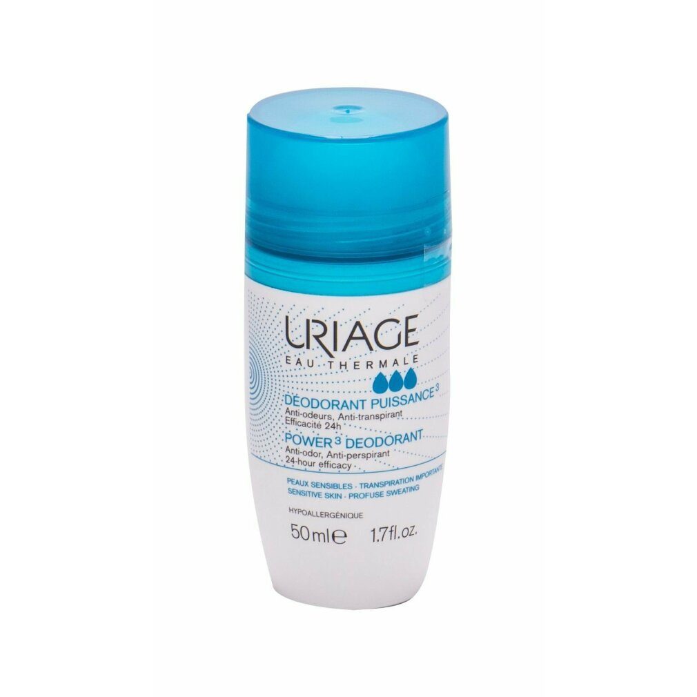 Uriage Deo-Roller Eau Thermale Power 3 Deodorant Roll-On 50ml