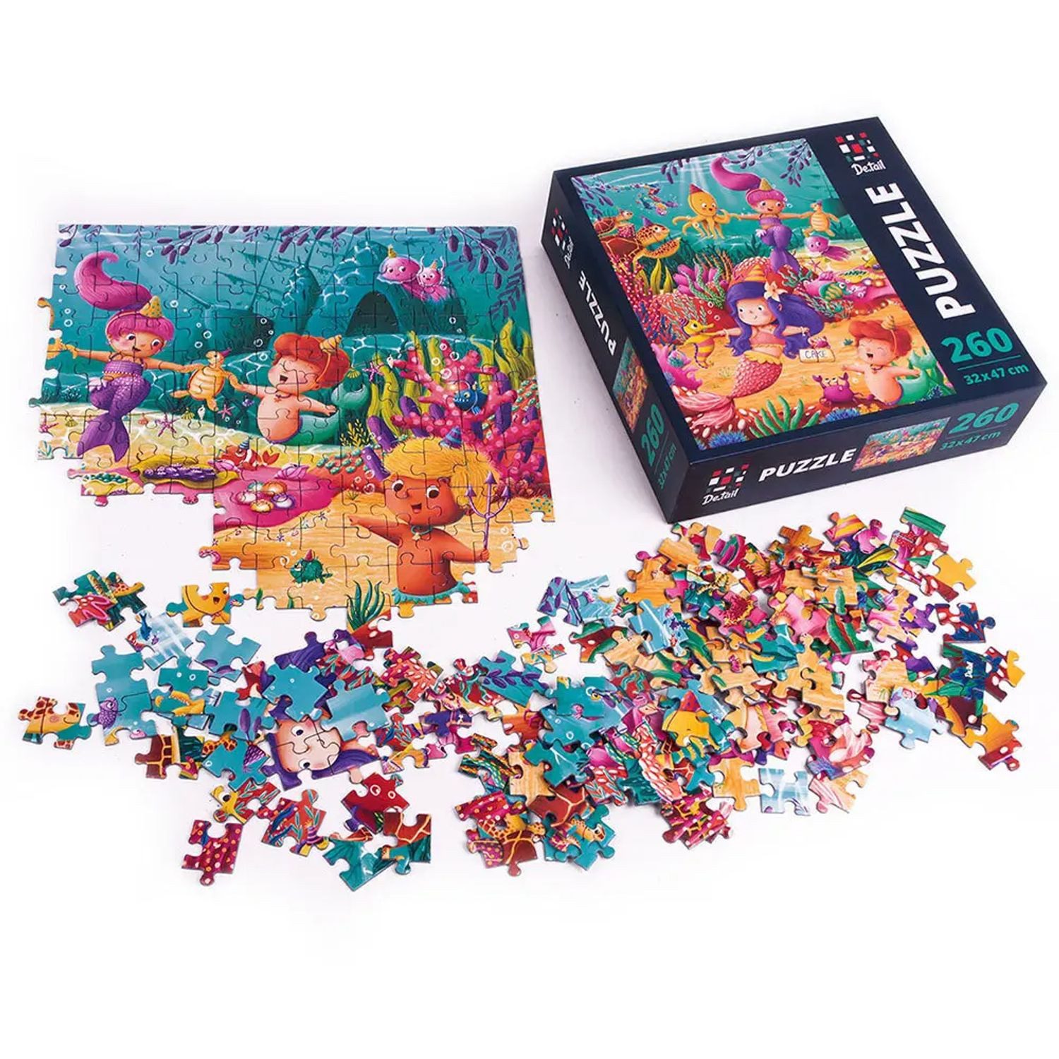 Käfer Puzzle Puzzle De.tail Korallen-Party DT200-05, Puzzleteile