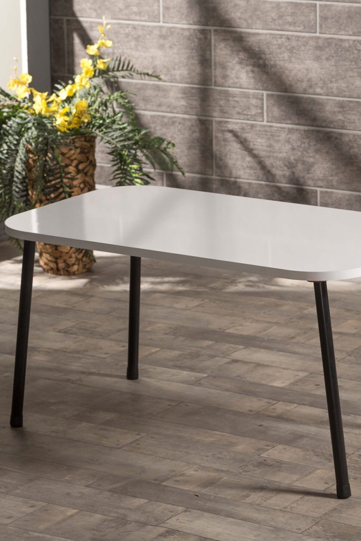 en.casa Couchtisch (1-St), Metallbeine, in Weiß günstig online kaufen