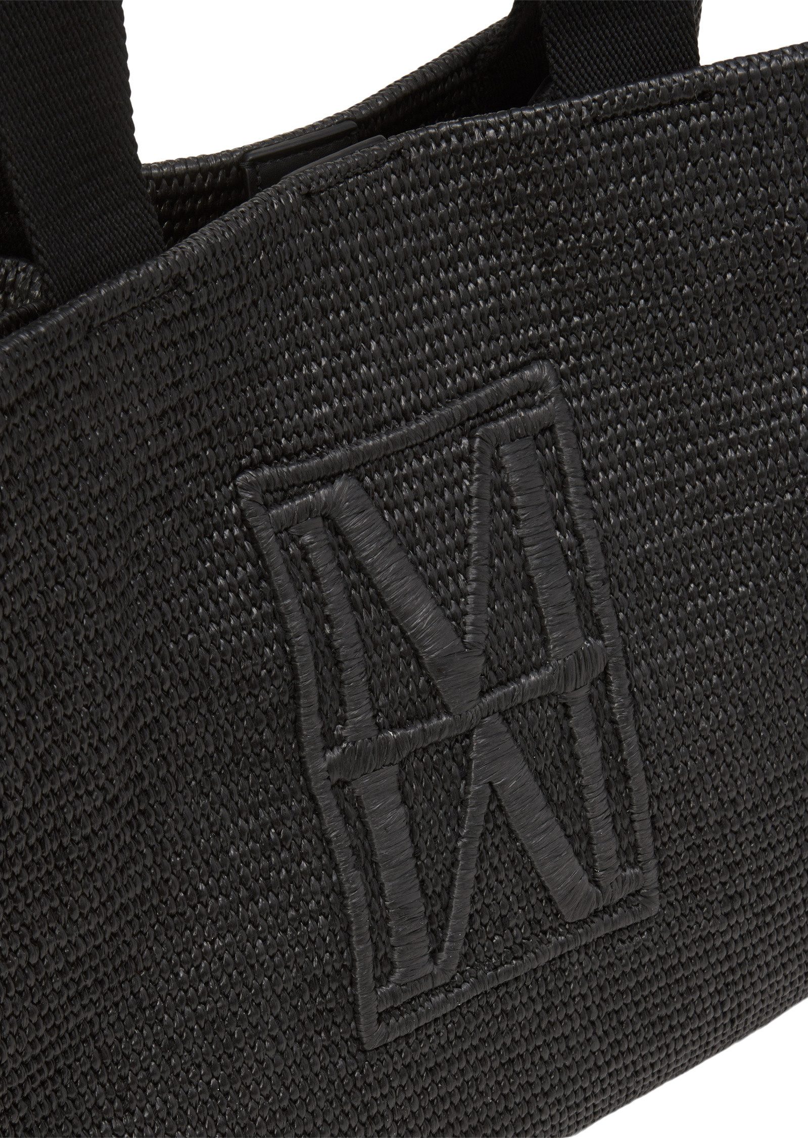 Marc O'Polo Shopper in Raffia-Bast-Optik