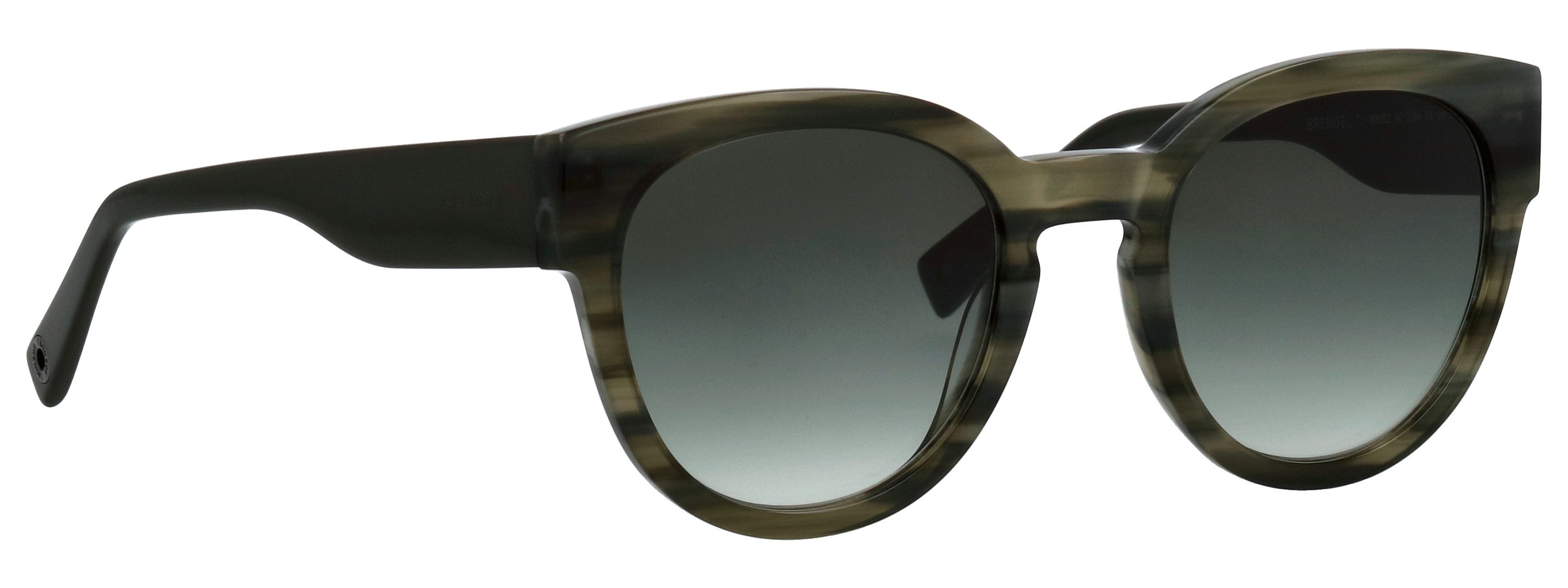 BRENDEL eyewear Sonnenbrille Modell 906202 Form Panto, Logoschriftzug auf Bügel, Kunststofffassung