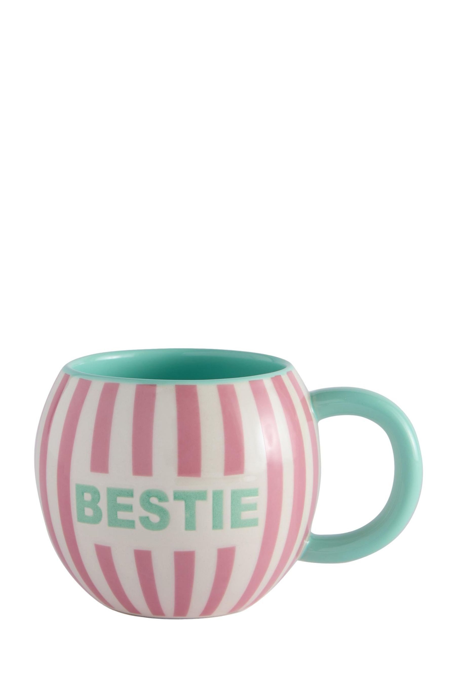 Next Becher Gestreifte Henkeltasse, Bestie, 1-tlg., Steingut