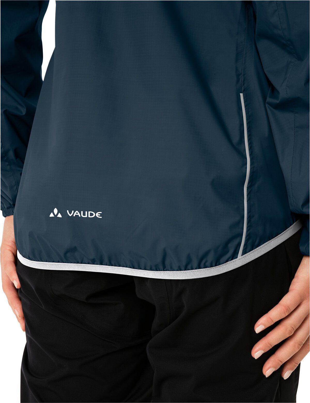VAUDE Regenjacke Women's Drop Jacket III sportlicher Stil, wasserdicht mit 10000 mm Wassersäule, atmungsaktiv – Bild 4 von 5