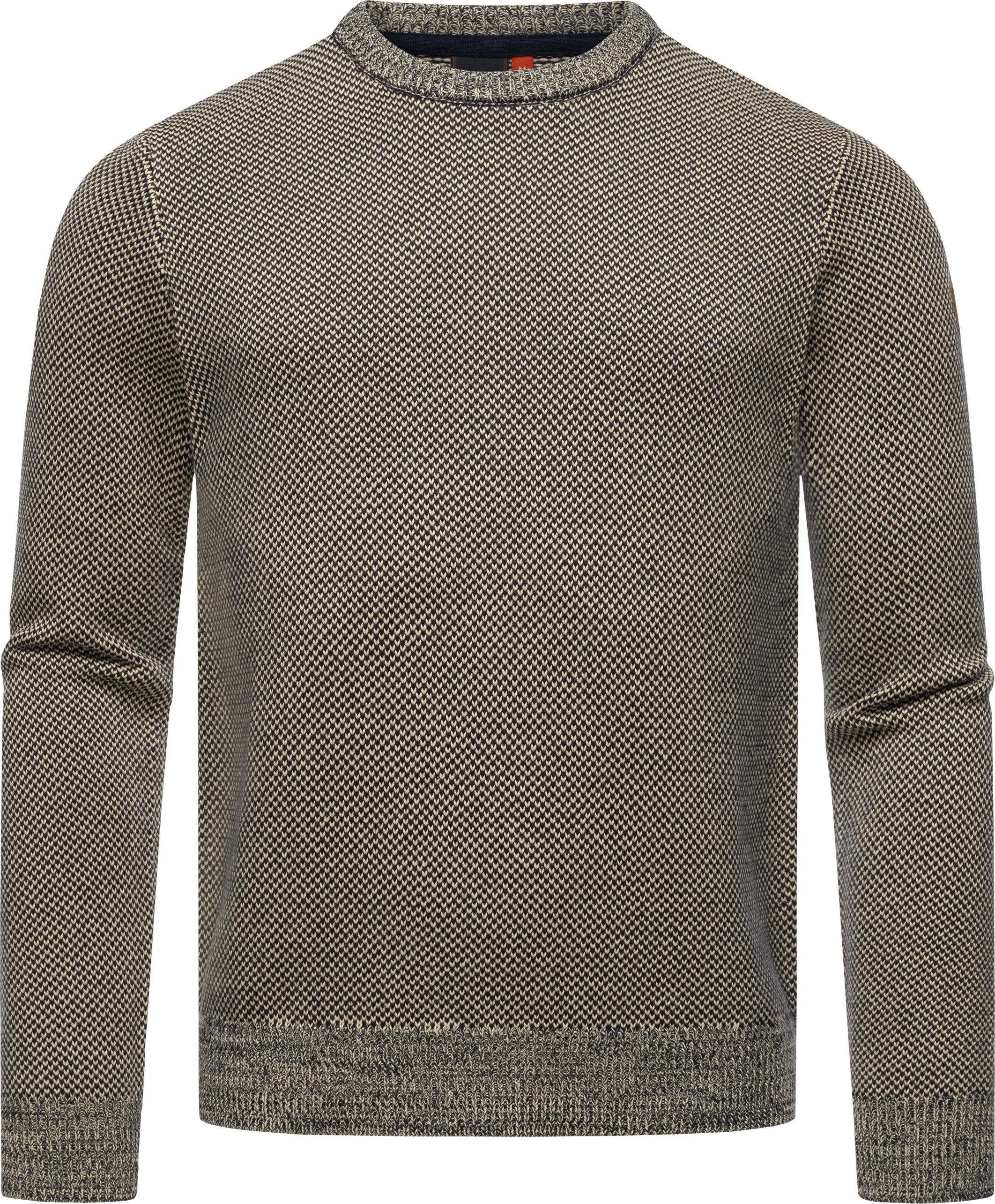 Ragwear Strickpullover "Larrs", stylischer Herren Sweatpullover mit Rippbün günstig online kaufen