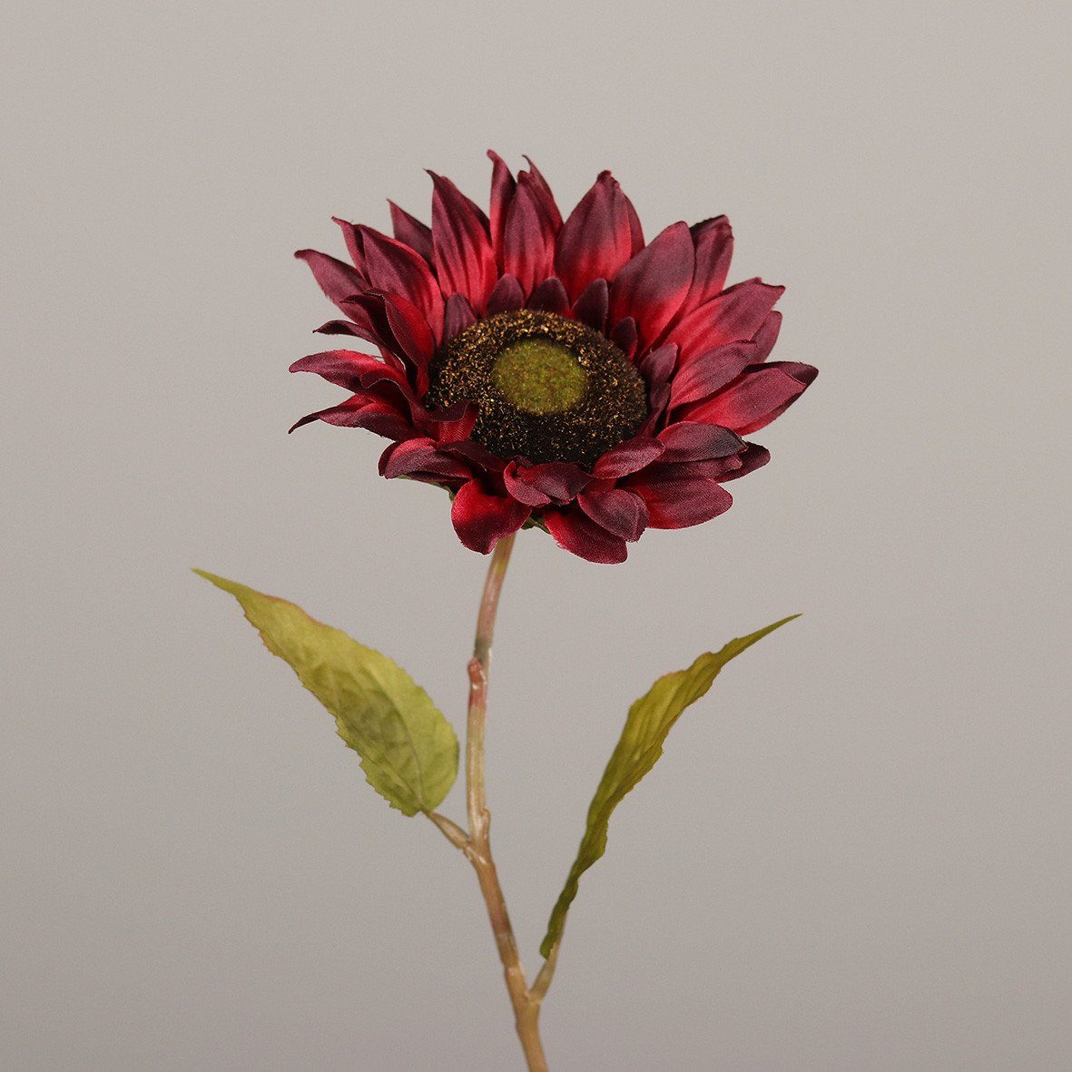 Kunstpflanze DPI Sonnenblume burgund 60 cm, günstig online kaufen
