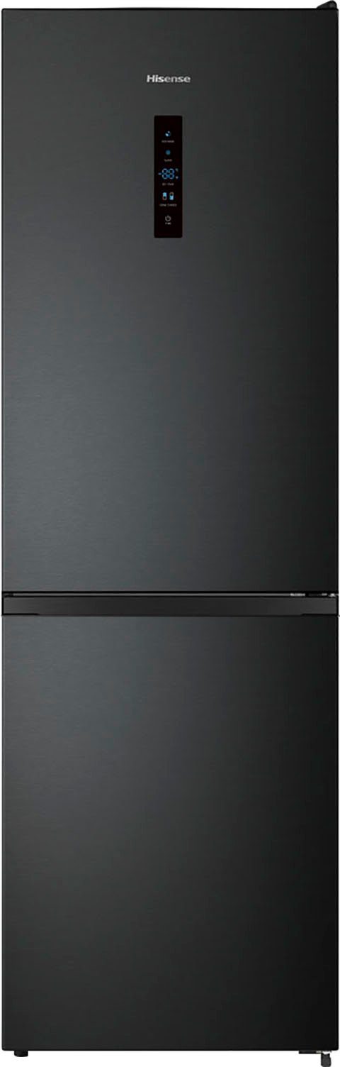 Hisense Kühl-/Gefrierkombination RB390N4BFC, 186 cm hoch, 59,5 cm breit, Energieeffizienzklasse C
