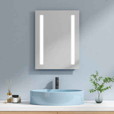 EMKE Badspiegel »EMKE LED Badspiegel Badezimmerspiegel mit Warmweißer oder kaltweiß Beleuchtung«