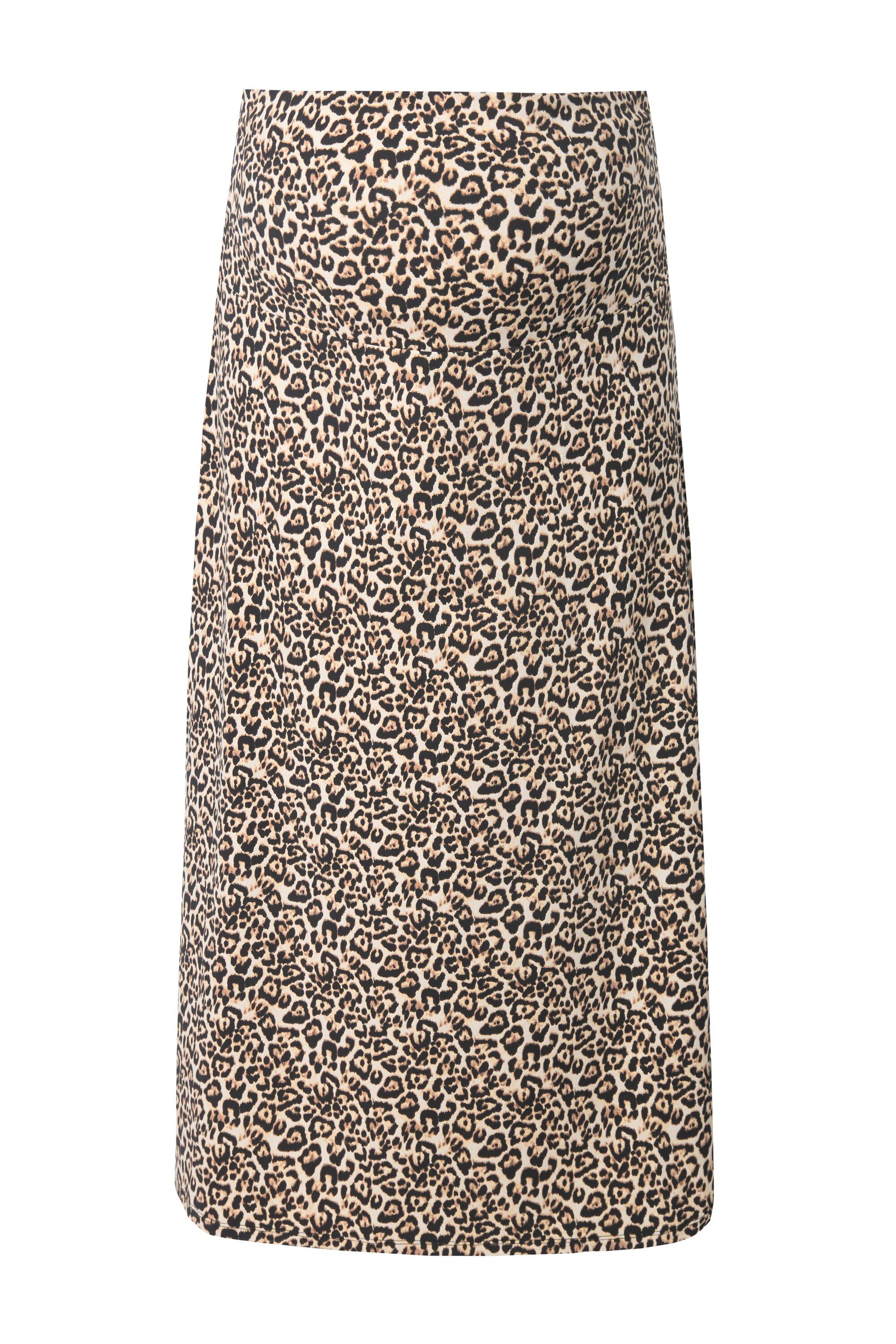 Ulla Popken Schlupfrock Bellieva Jersey-Maxirock Muster günstig online kaufen