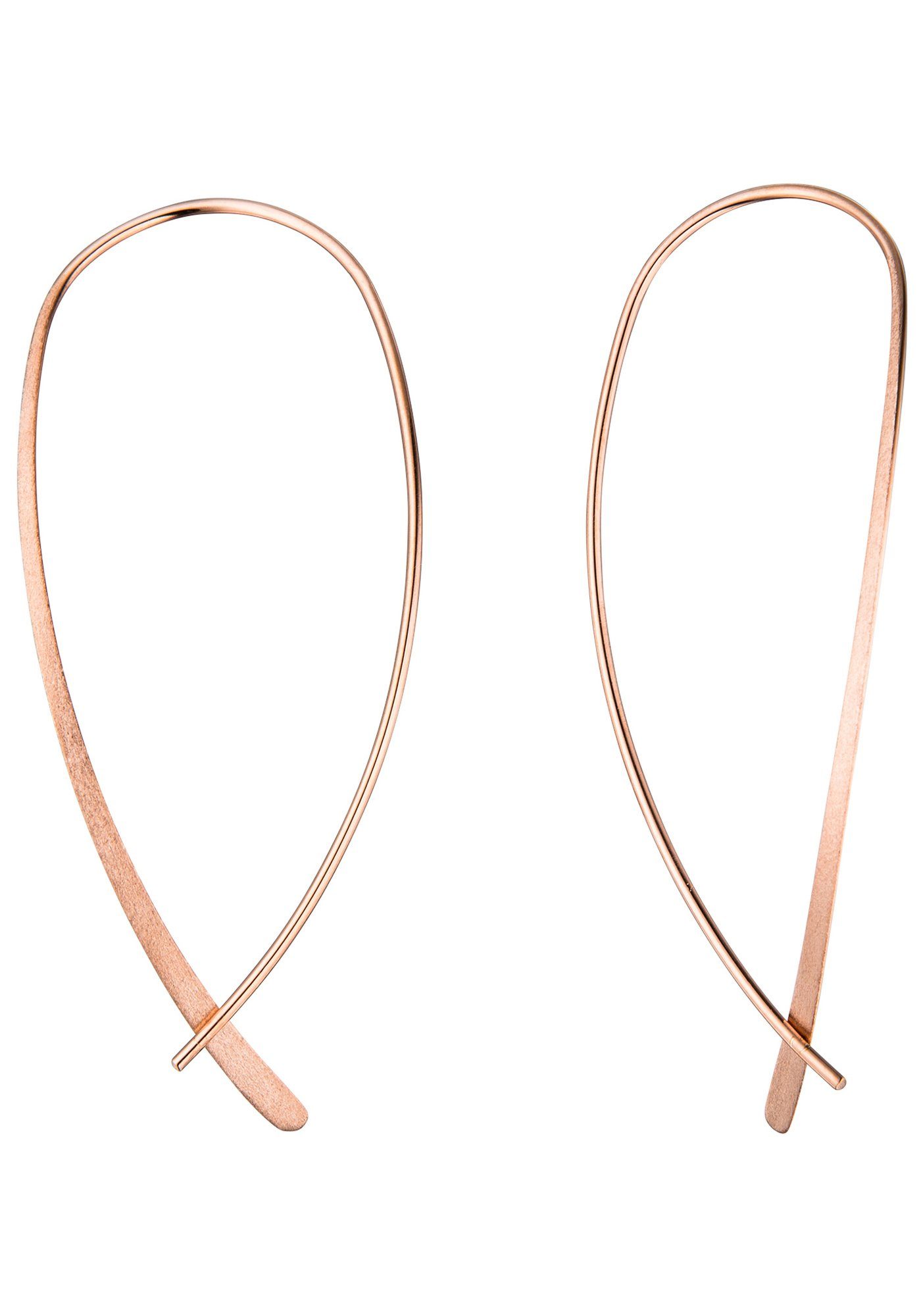 JOBO Paar Ohrhänger, 925 Silber roségold vergoldet günstig online kaufen