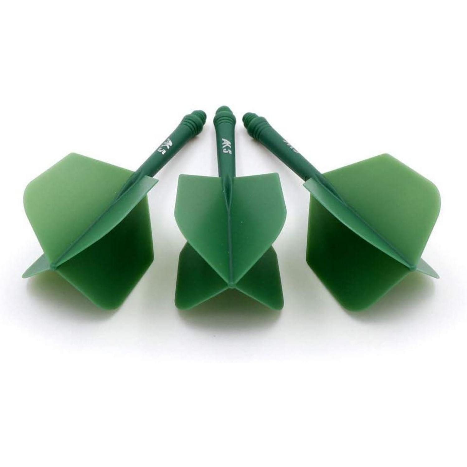 LuxusKollektion Pfeilschaft Dartschäfte Dartflights 3er Set S M L Farben Ganz grün CSAK-53YS-L