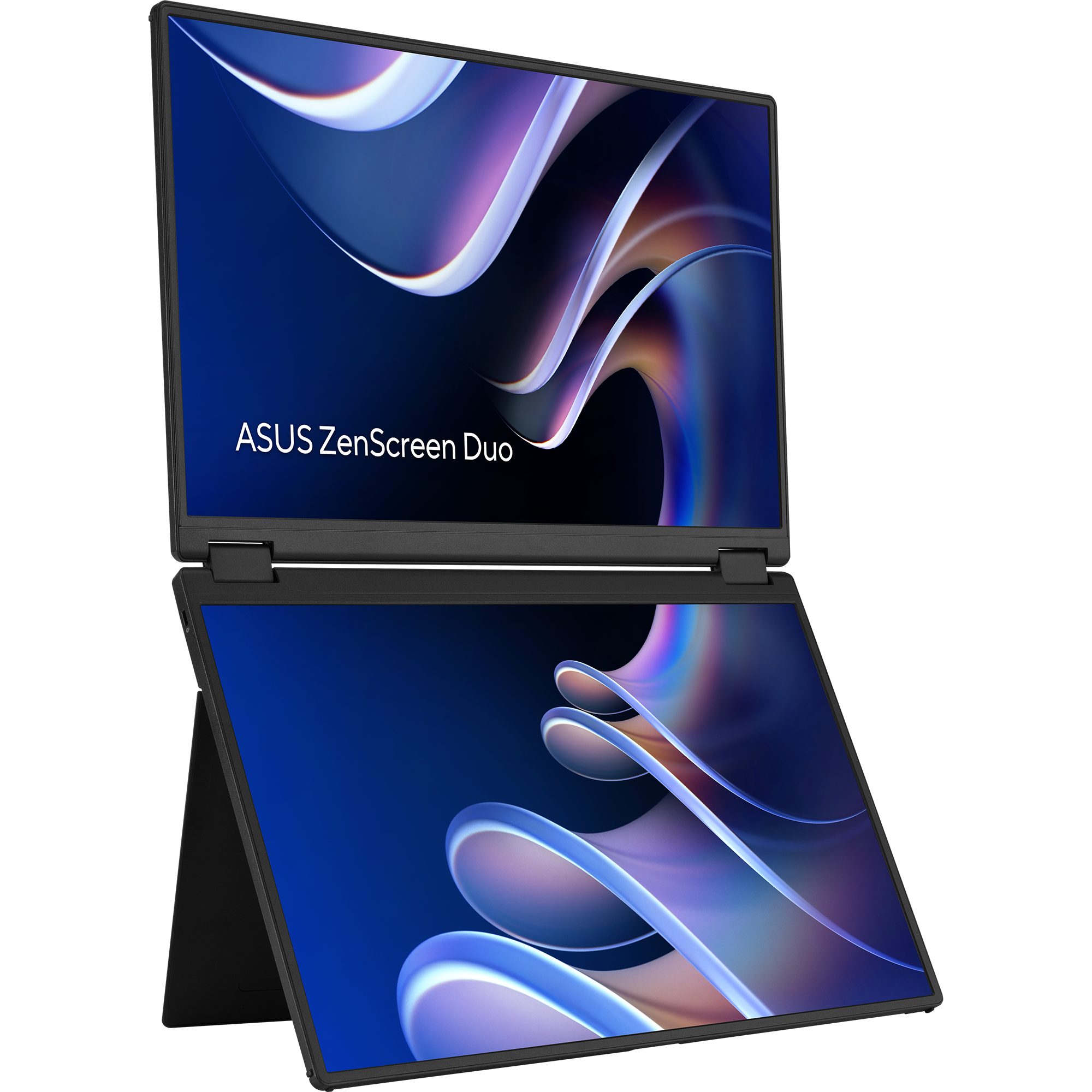 Asus ASUS ZenScreen Duo MB14FCD, LED-Monitor, (2xWUXGA, 360 Grad faltbar TFT-Monitor (1920 x 1200 px, 5 ms Reaktionszeit, LED)