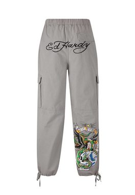 Ed Hardy Cargohose Hose Ed Hardy Eagle Snake Battle Ripstop