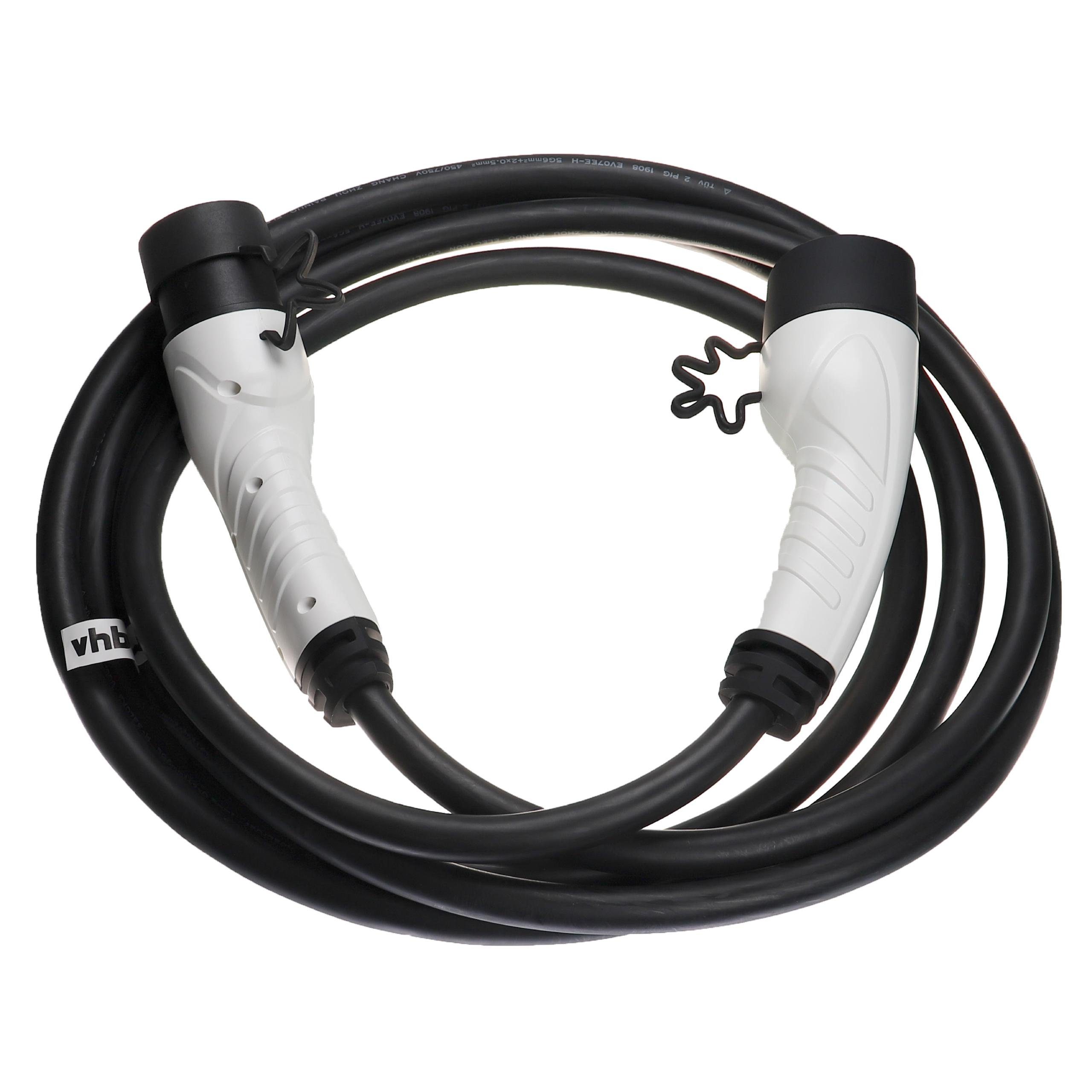 vhbw passend für Citroen e-Spacetourer Elektroauto Plug-in-Hybrid / Elektro-Kabel