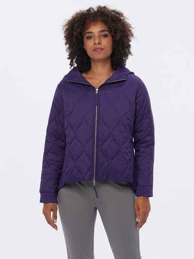 MONACO blue WEEKEND Steppjacke Outdoorjacke figurumspielend mit Kapuze