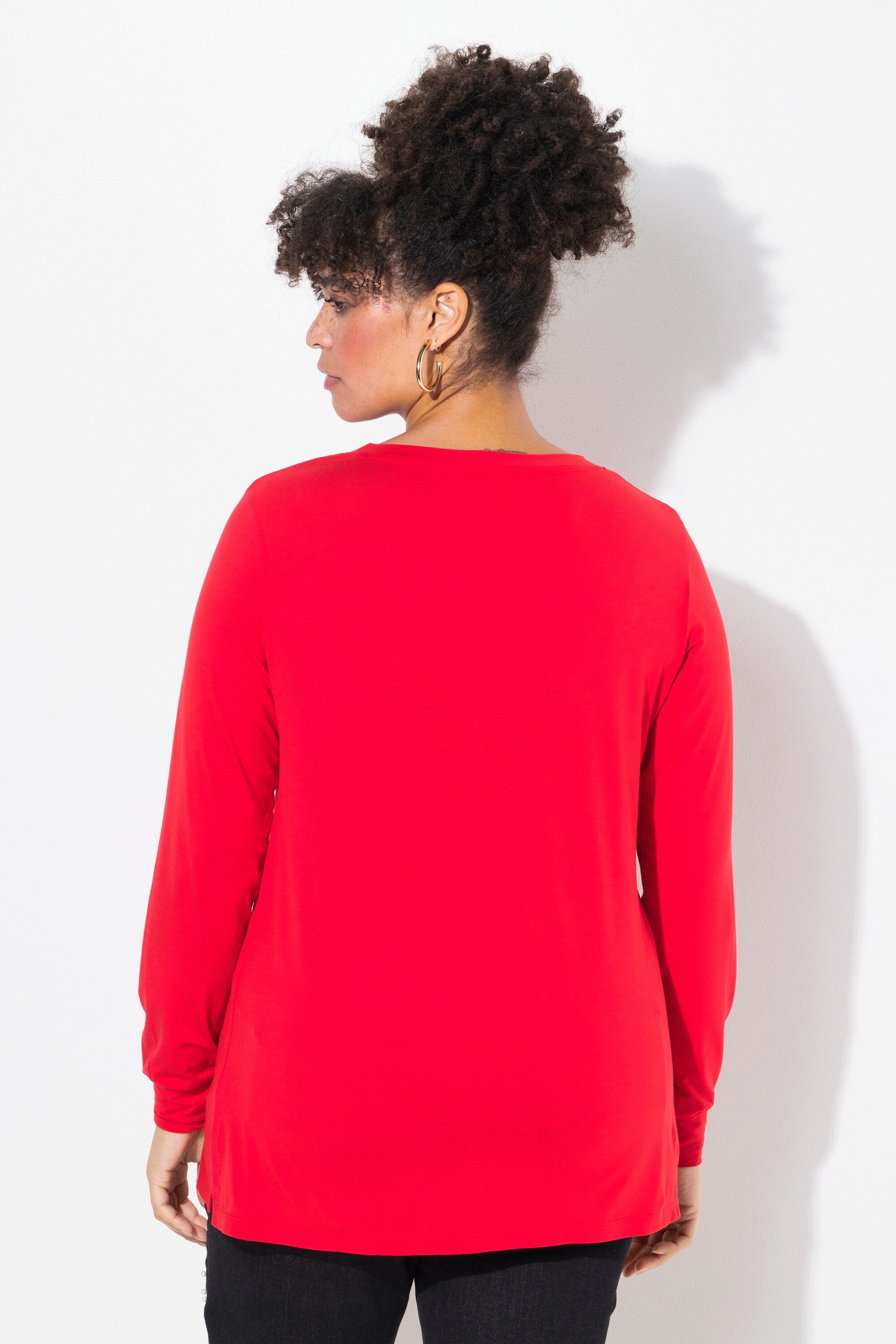 MIAMODA T-Shirt Langarmshirt Classic Fit Luftballons