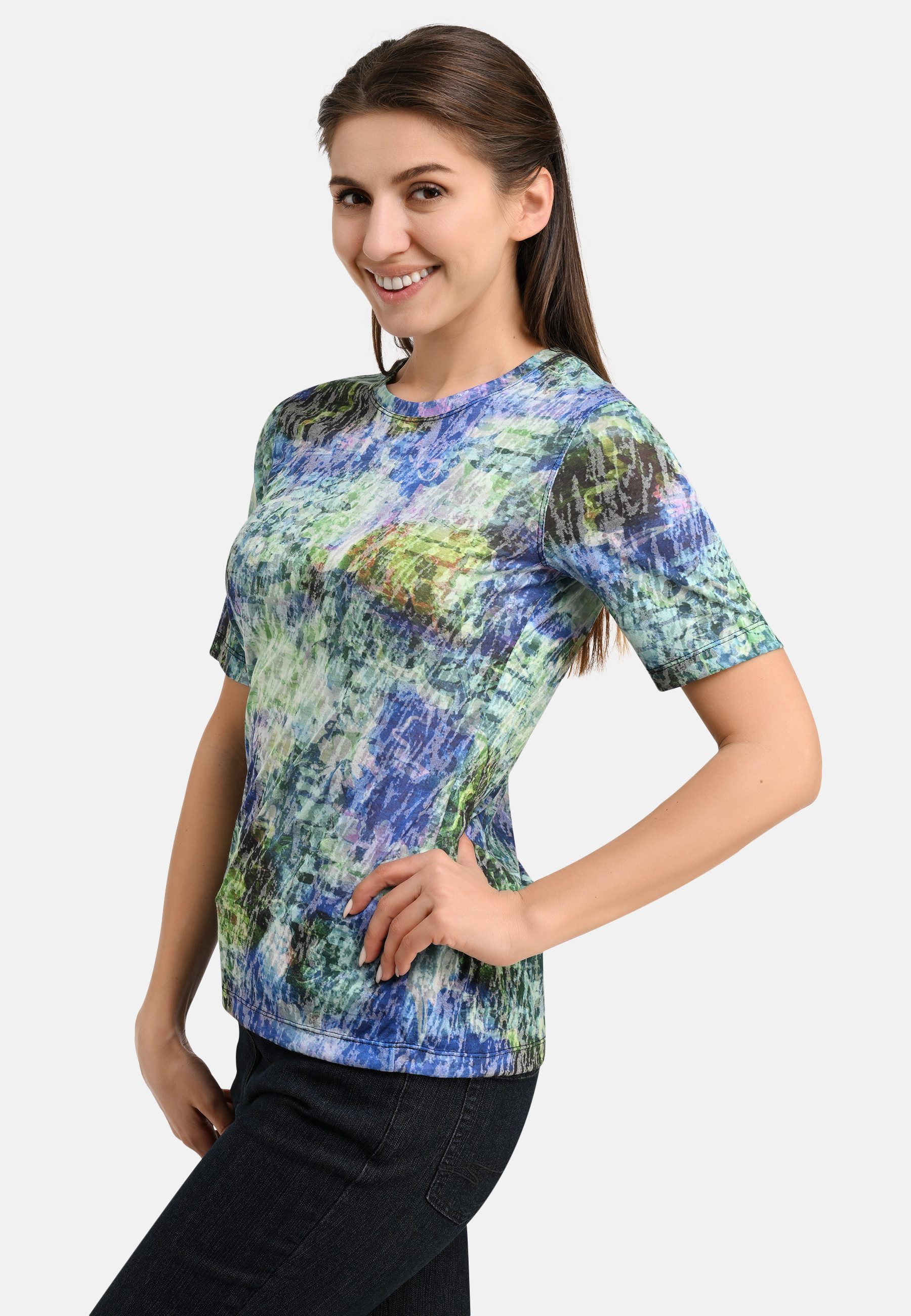 BICALLA T-Shirt Shirt mit Blüten-Print in günstig online kaufen