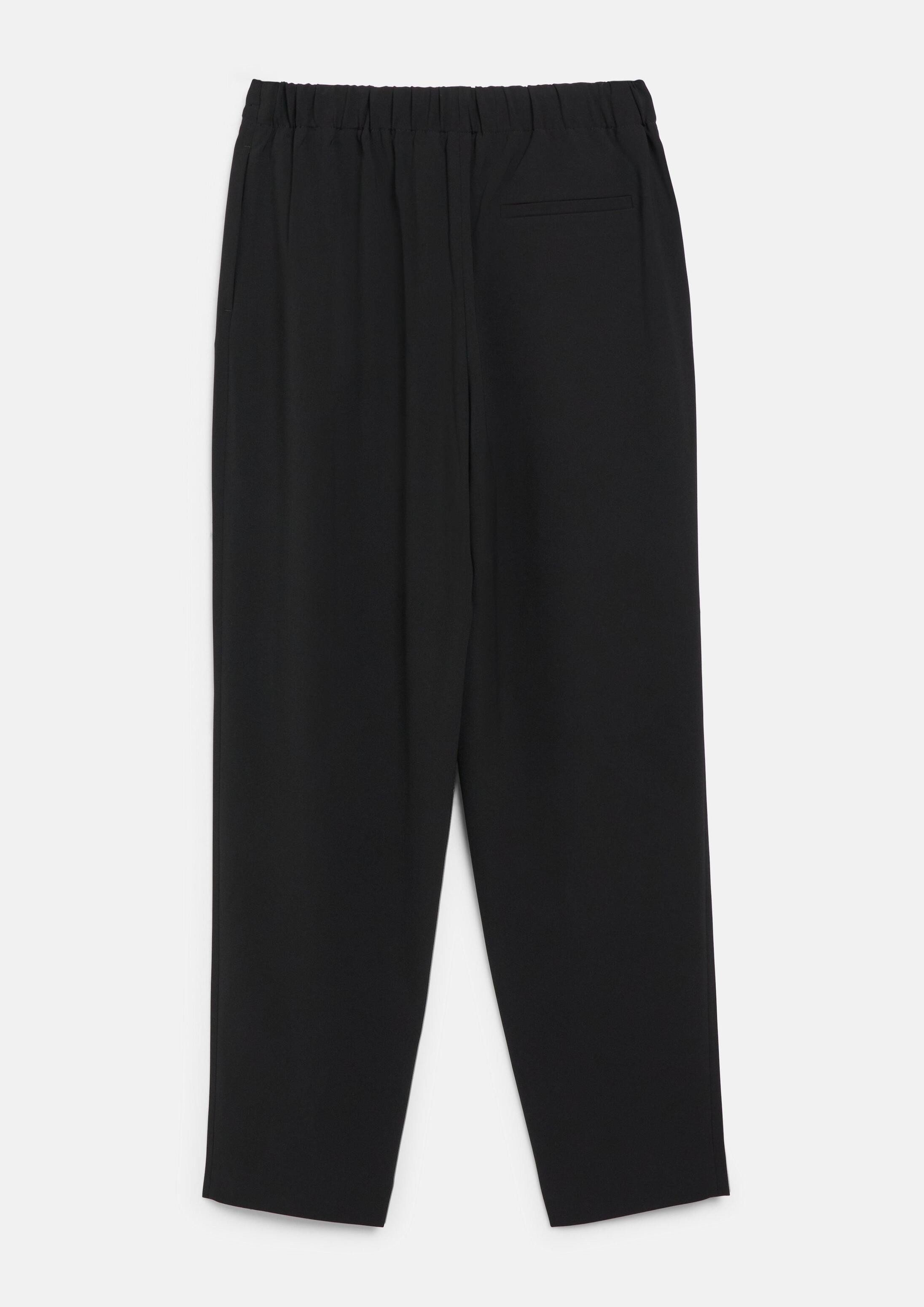 s.Oliver Jogginghose Hose Jogpants mit High Rise und Weitenregulierung