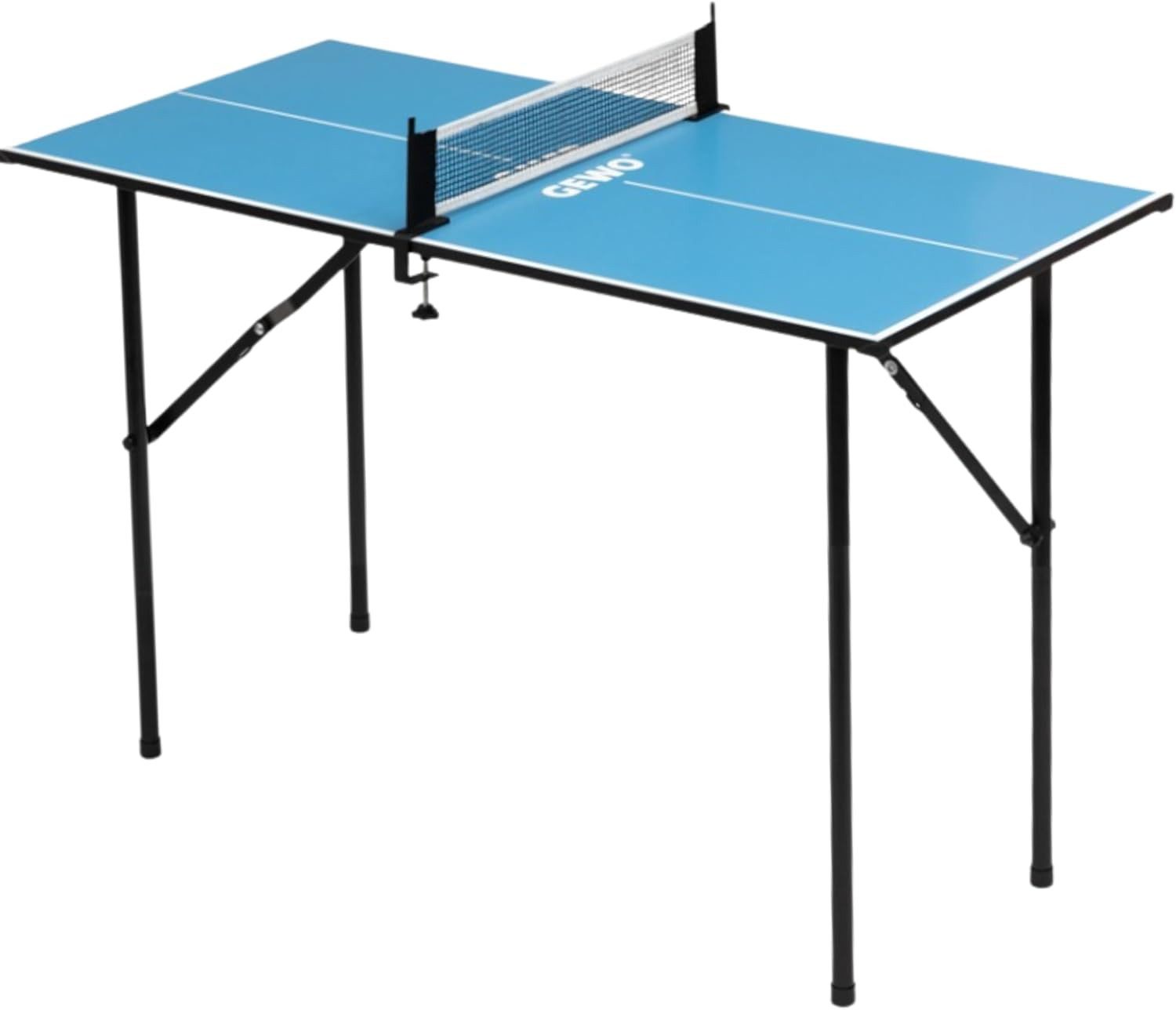 Gewo Tischtennisplatte Mini Tisch für Tischtennis, mini Tischtennisplatte, blau