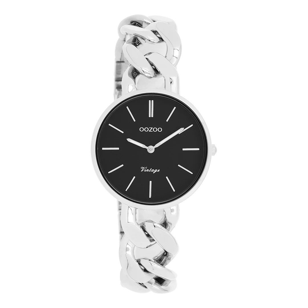 OOZOO Quarzuhr Damenuhr C20356 Schwarz K...