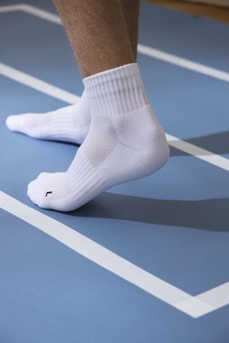 SNOCKS Laufsocken Mid Running Socks Herren & Damen (4-Paar) kein Verrutschen, Frotteesohle, atmungsaktiv