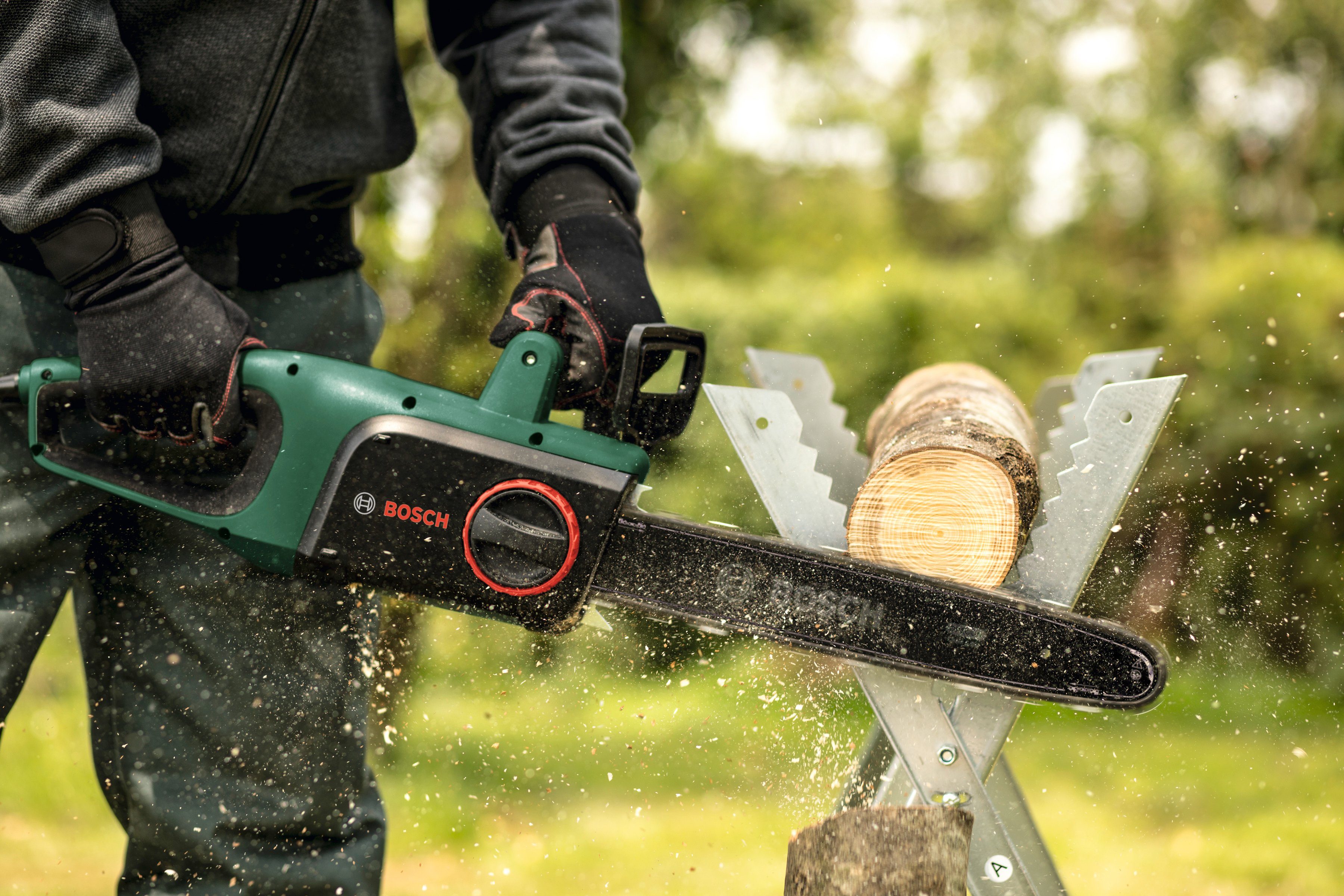 Bosch Home & Garden Elektro-Kettensäge UniversalChain 35, 35 cm Schwertläng günstig online kaufen